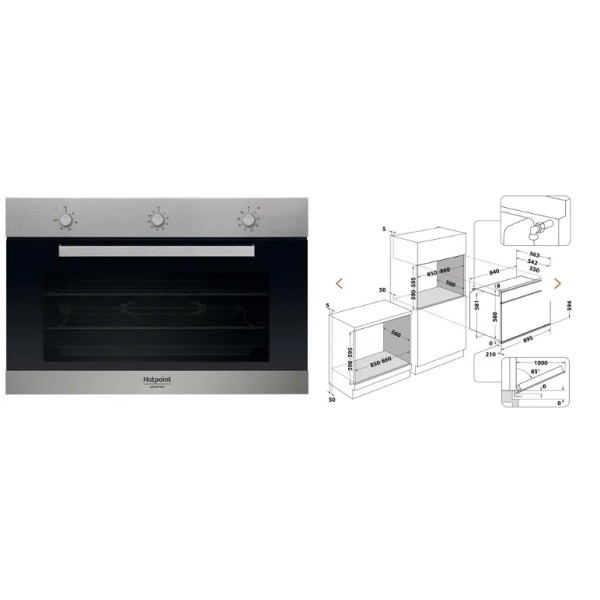 HOTPOINT-ARISTON DA 90 cm